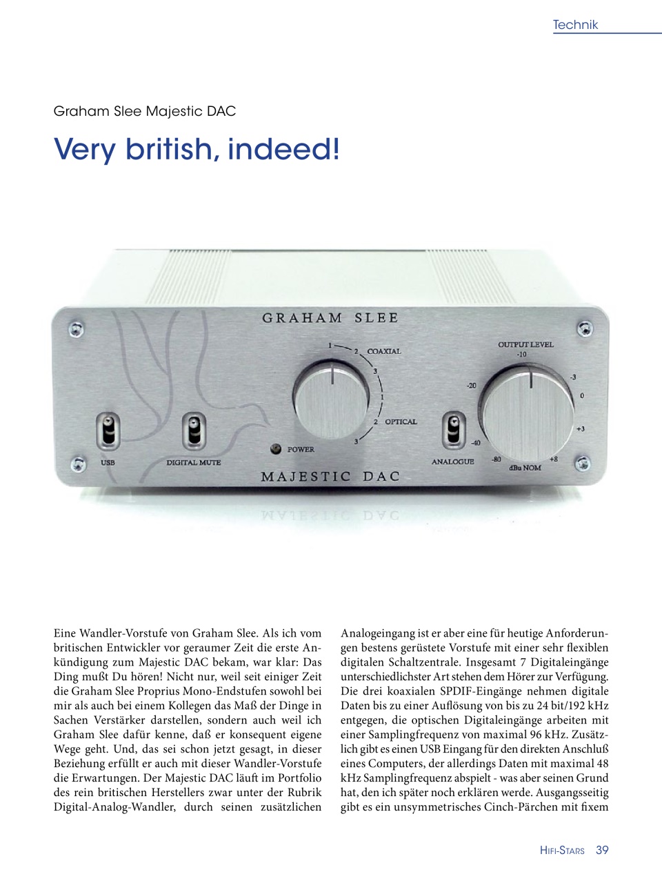 HiFi Stars Magazin Preview Pages