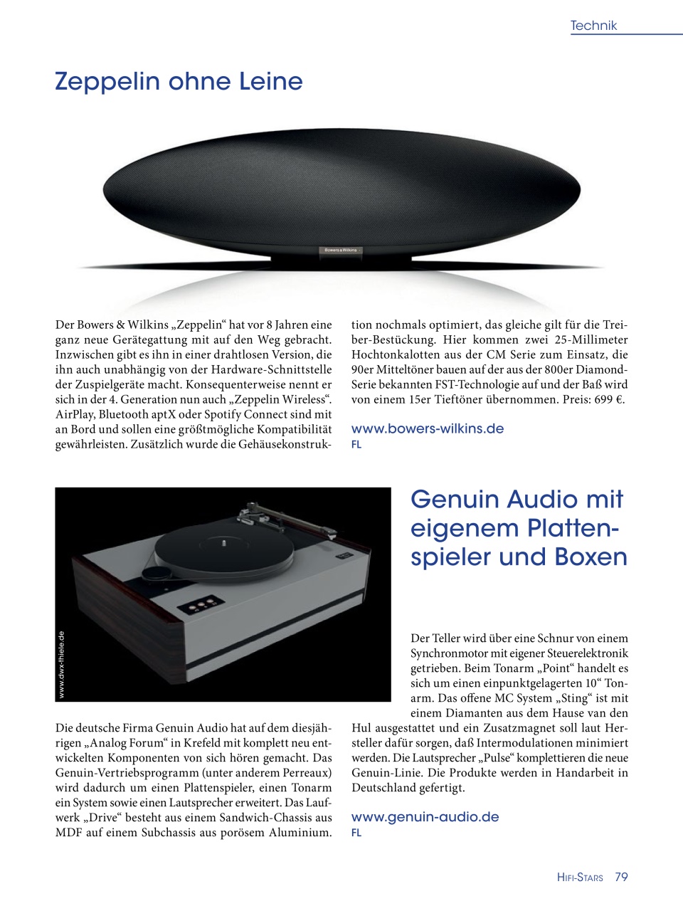 HiFi Stars Magazin Preview Pages