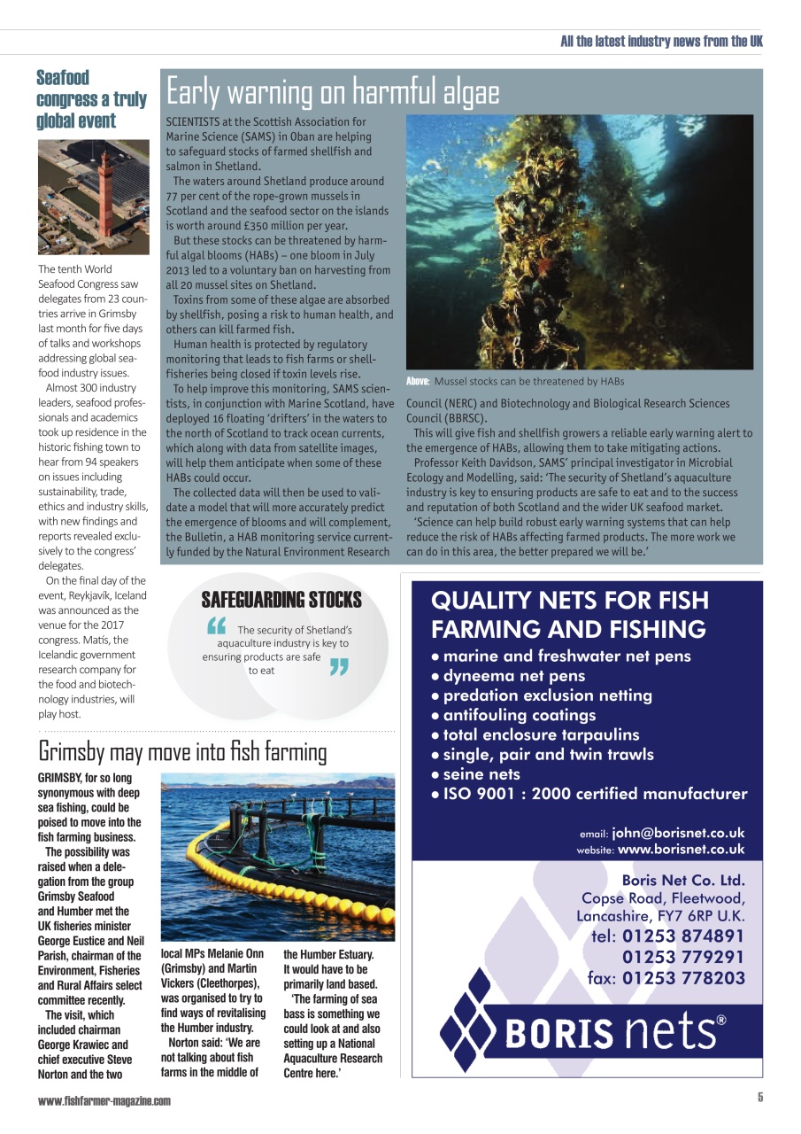 Fish Farmer Magazine Preview Pages