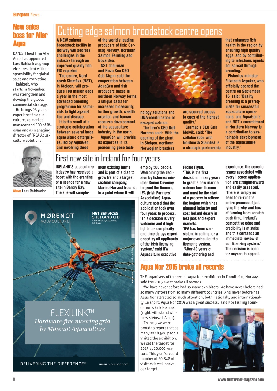 Fish Farmer Magazine Preview Pages