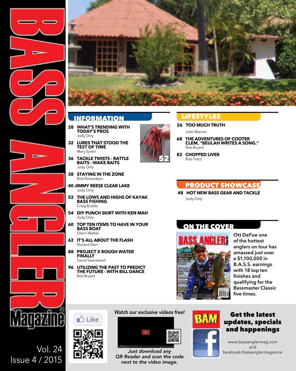 BASS ANGLER MAGAZINE Preview Pages