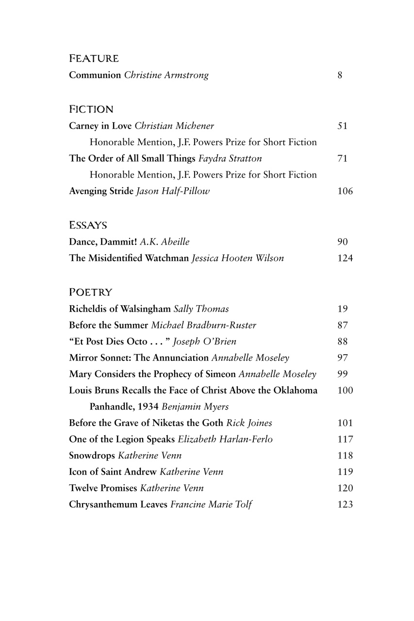 Dappled Things Preview Pages