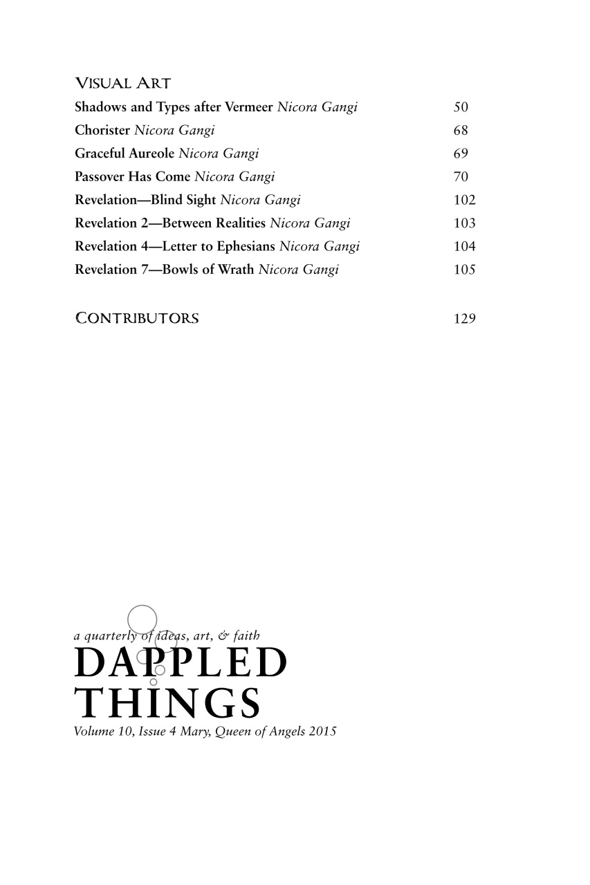 Dappled Things Preview Pages