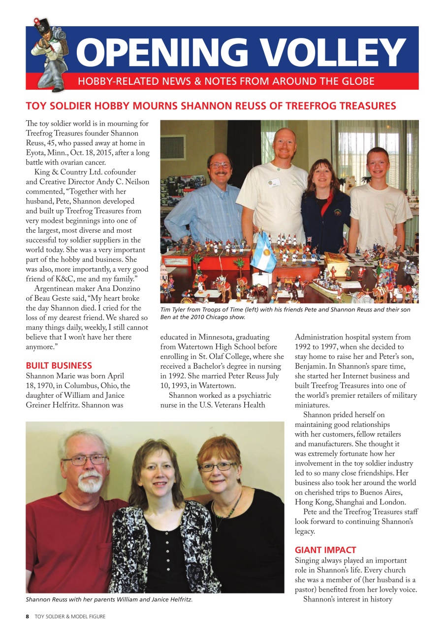 Toy Soldier & Model Figure Preview Pages