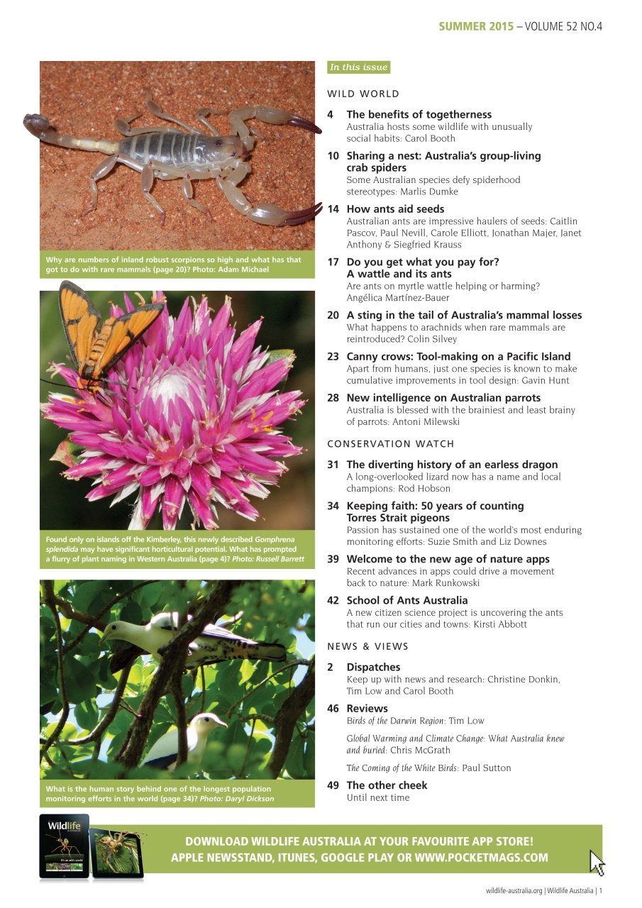 Wildlife Australia Preview Pages