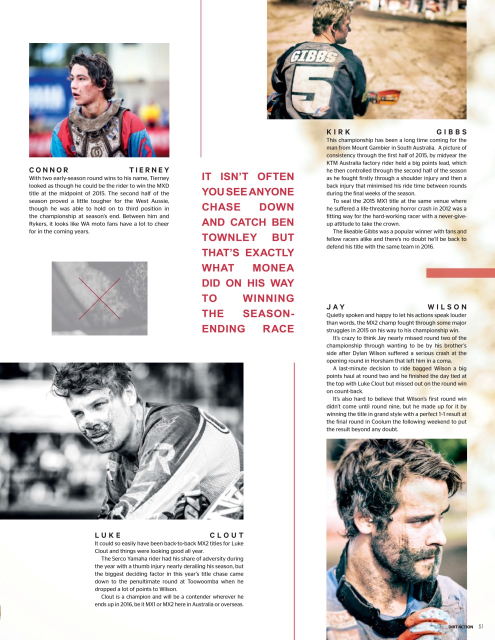 Dirt Action Preview Pages