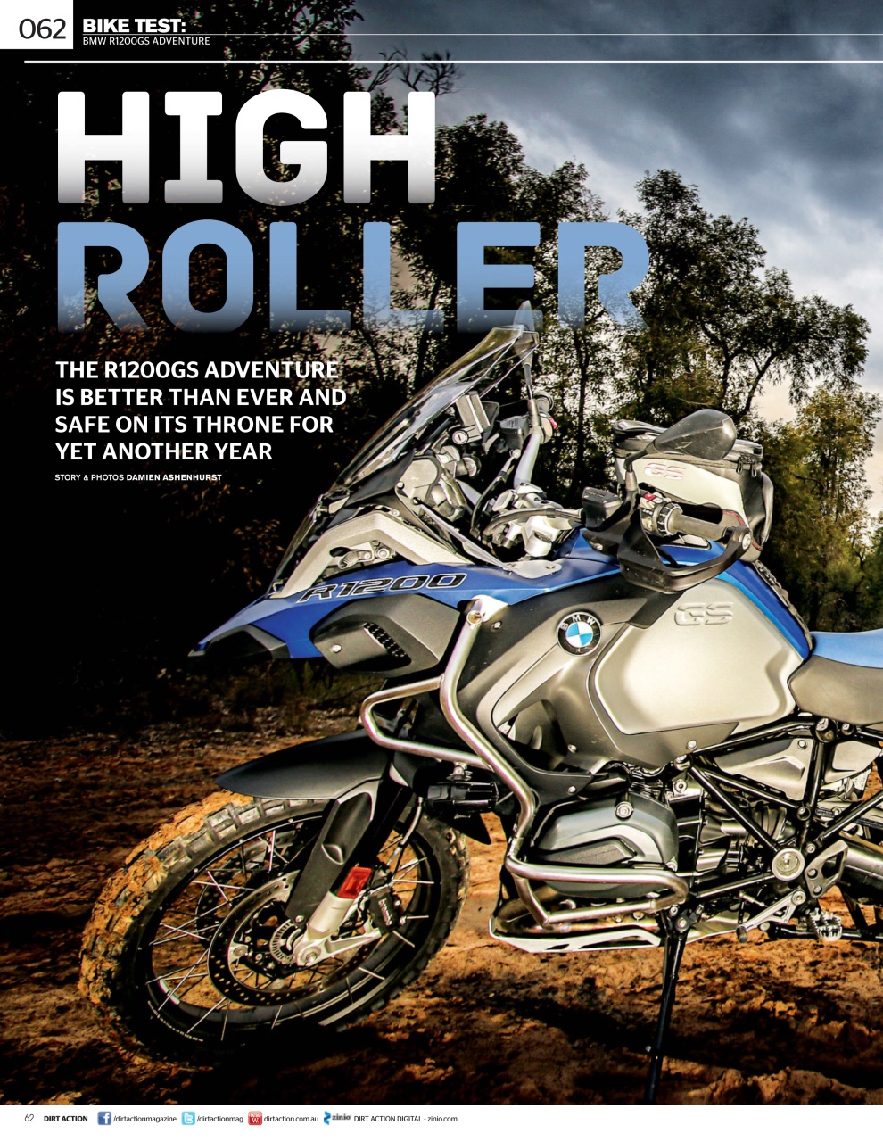 Dirt Action Preview Pages