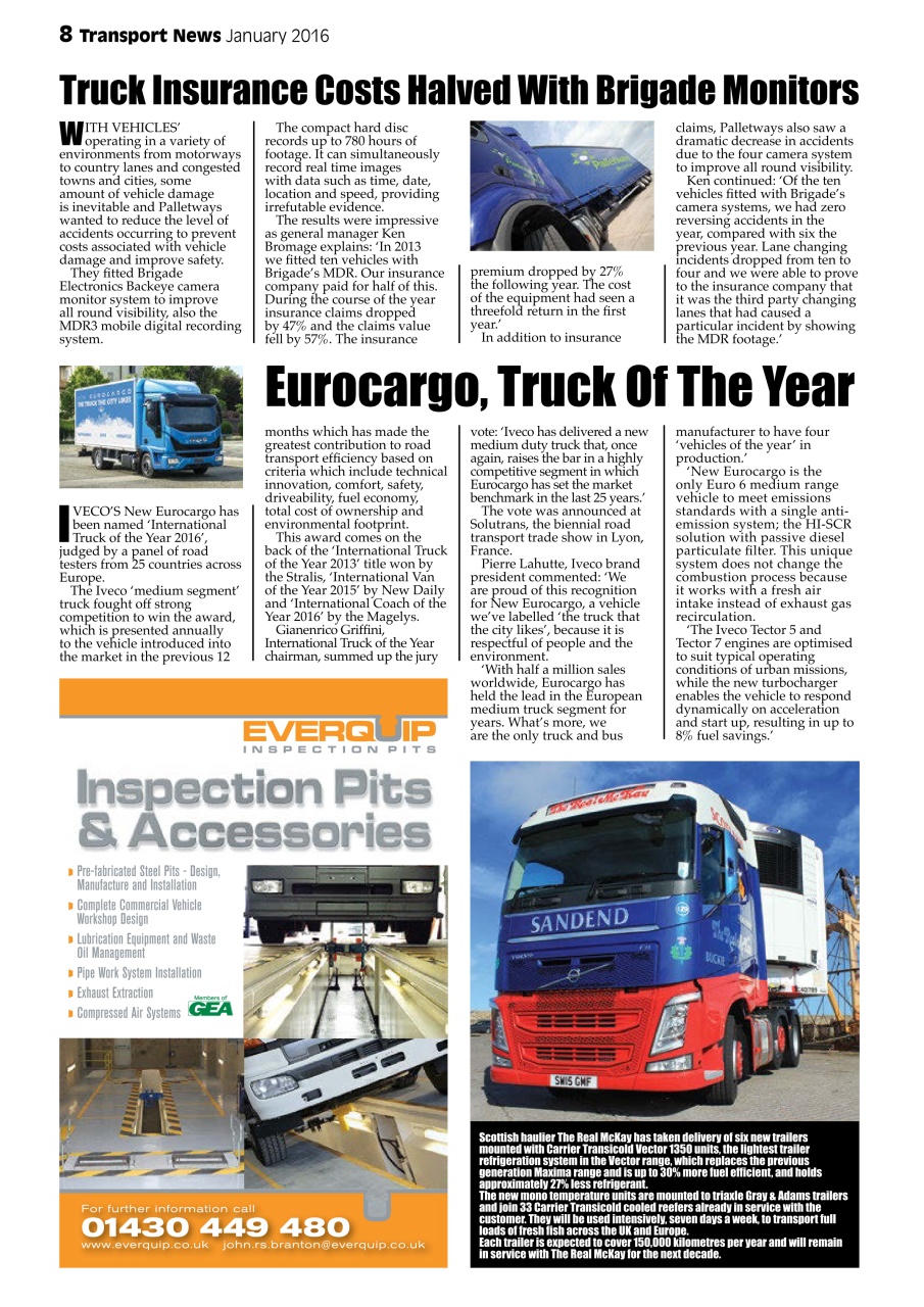 Transport News Preview Pages