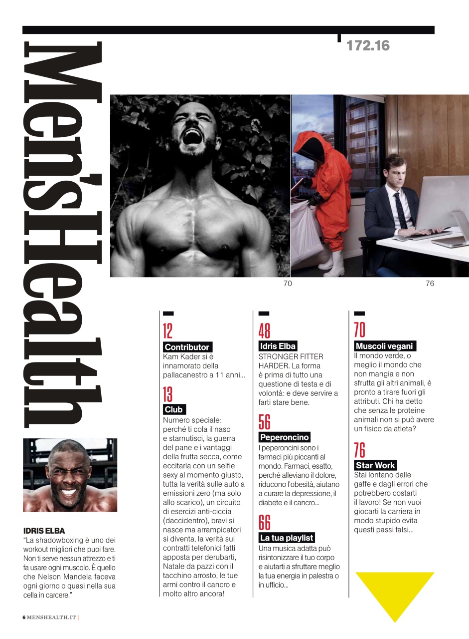 Men's Health Italia Preview Pages