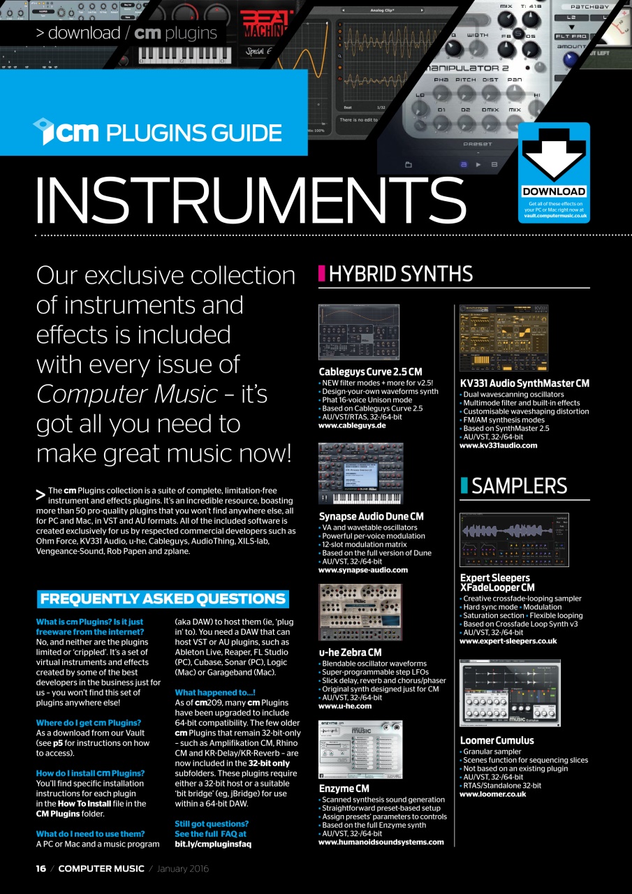 Computer Music Preview Pages