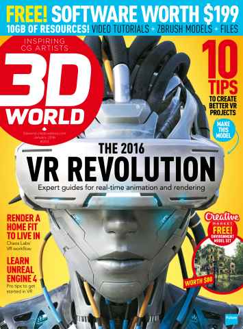 3D World issue January 2016