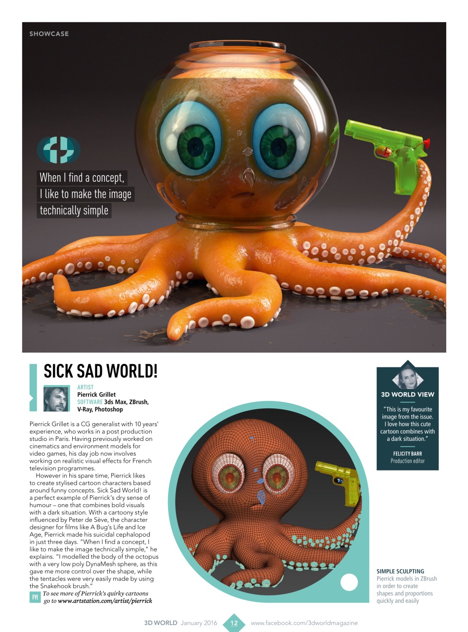 3D World Preview Pages