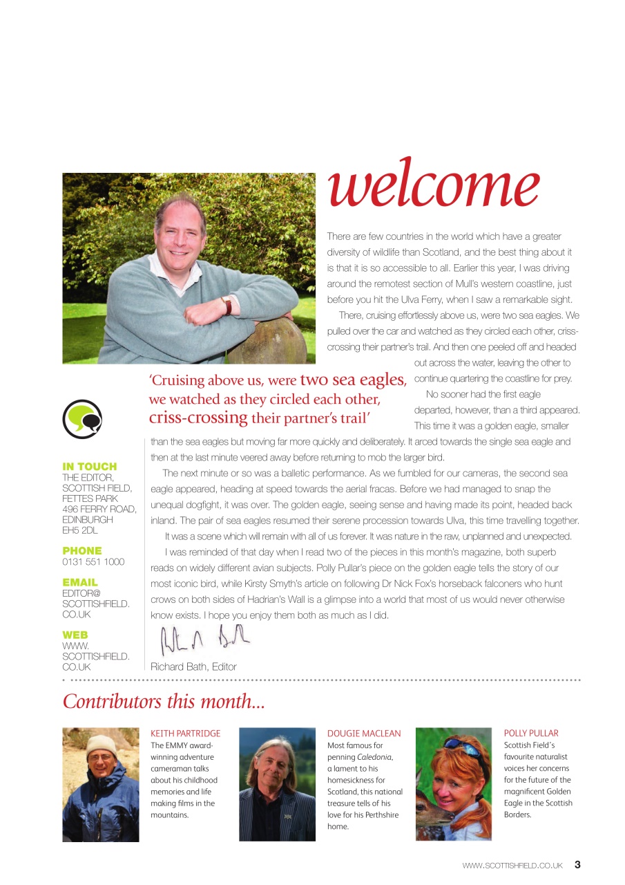 Scottish Field Preview Pages