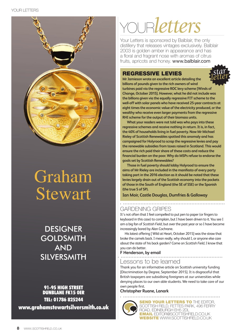 Scottish Field Preview Pages