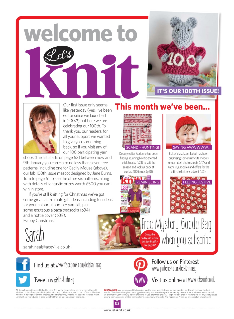 Let's Knit Preview Pages