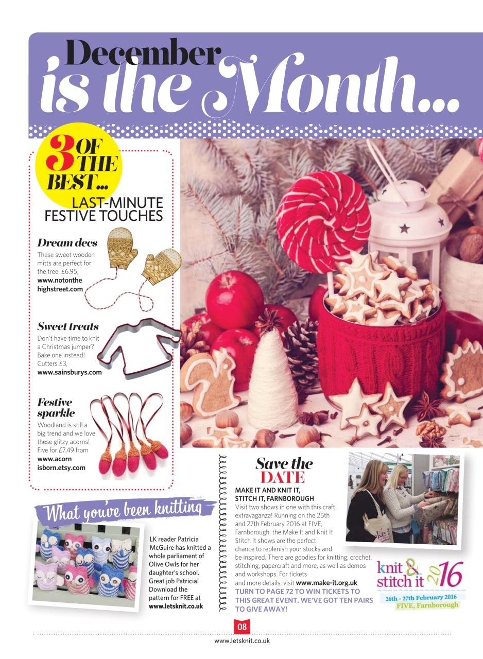 Let's Knit Preview Pages