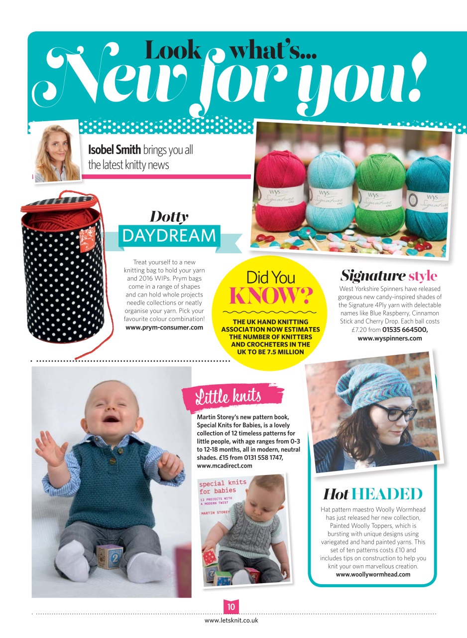 Let's Knit Preview Pages