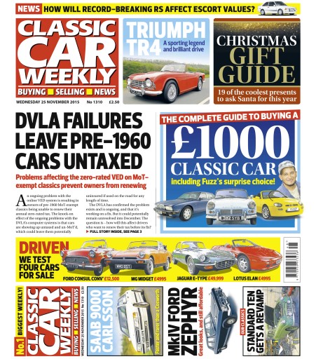 Classic Car Weekly issue 
