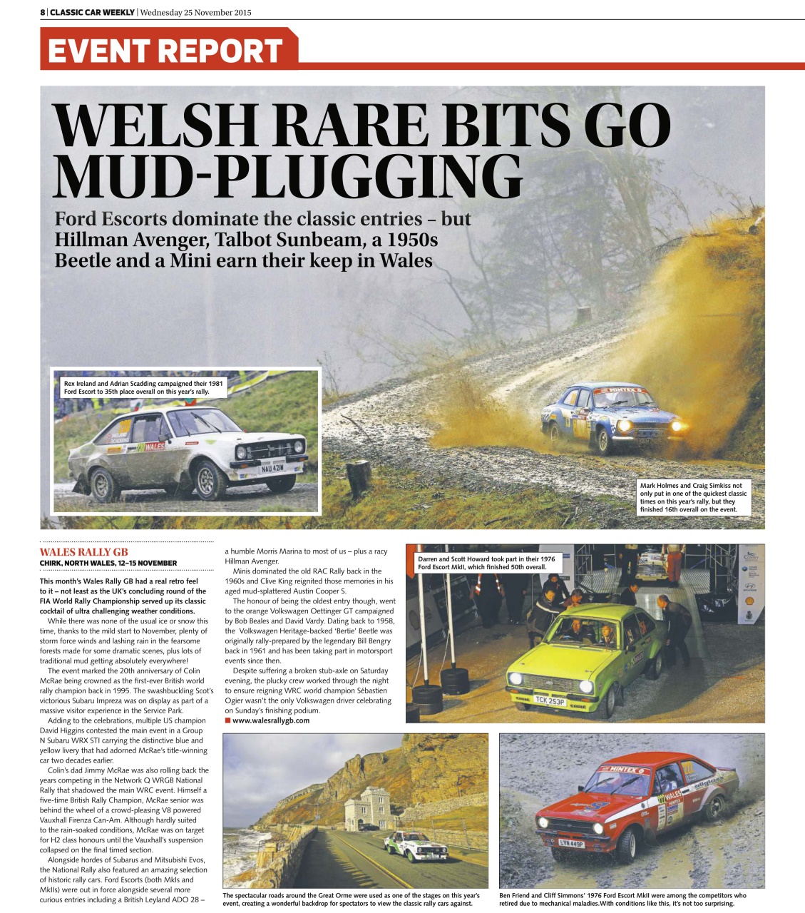 Classic Car Weekly Preview Pages