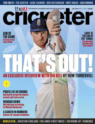 The Cricketer Magazine issue December 2015