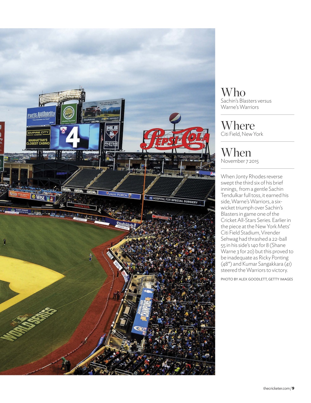 The Cricketer Magazine Preview Pages