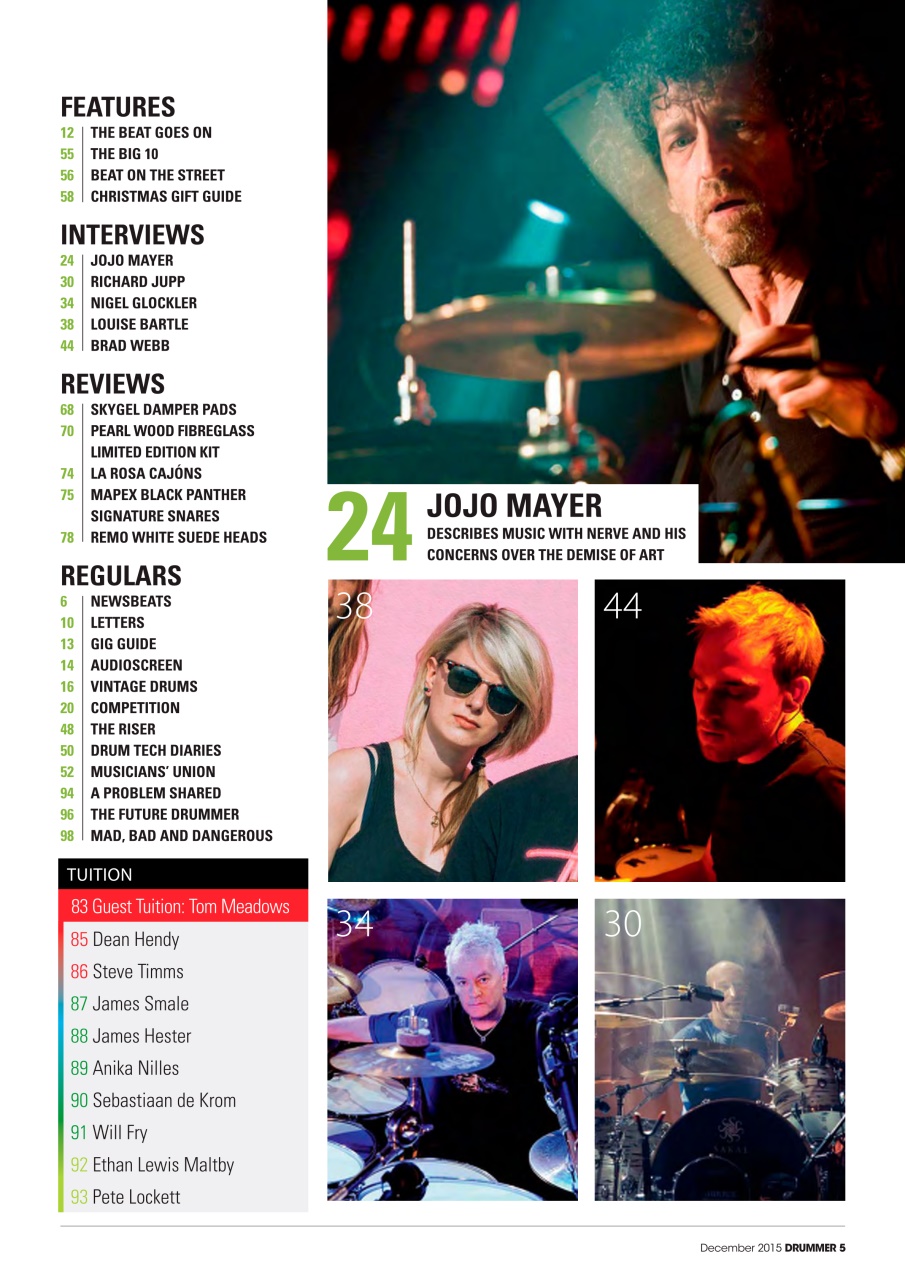 iDrum magazine: Never miss a beat Preview Pages