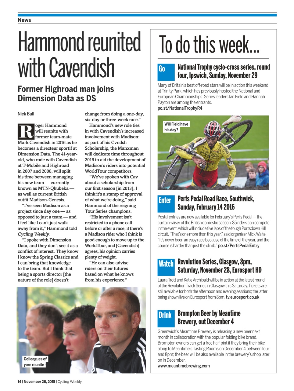 Cycling Weekly Preview Pages