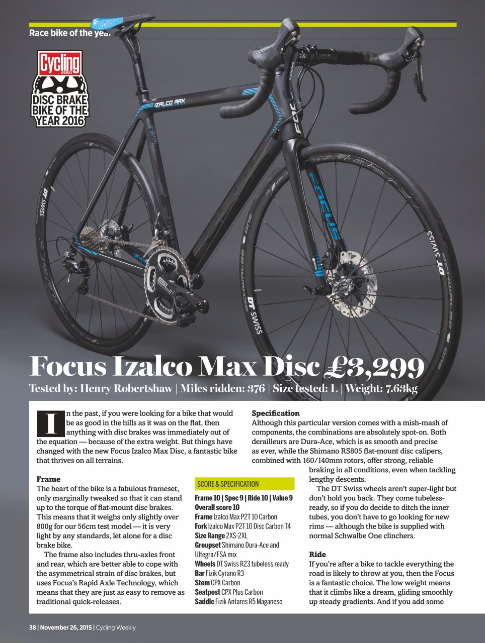 Cycling Weekly Preview Pages