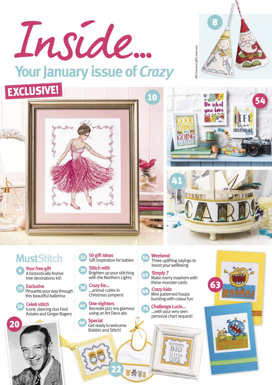 Cross Stitch Crazy Preview Pages