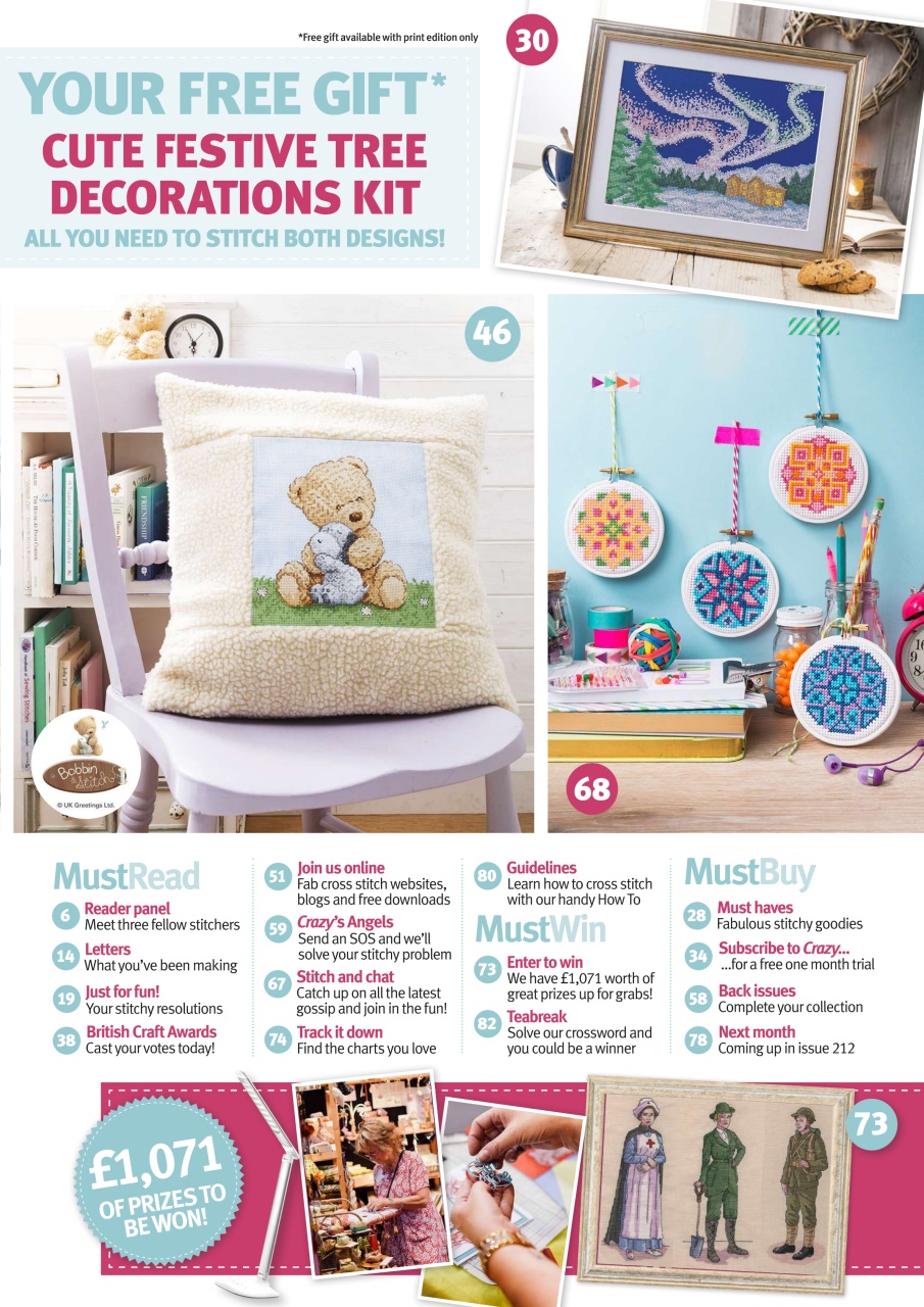 Cross Stitch Crazy Preview Pages