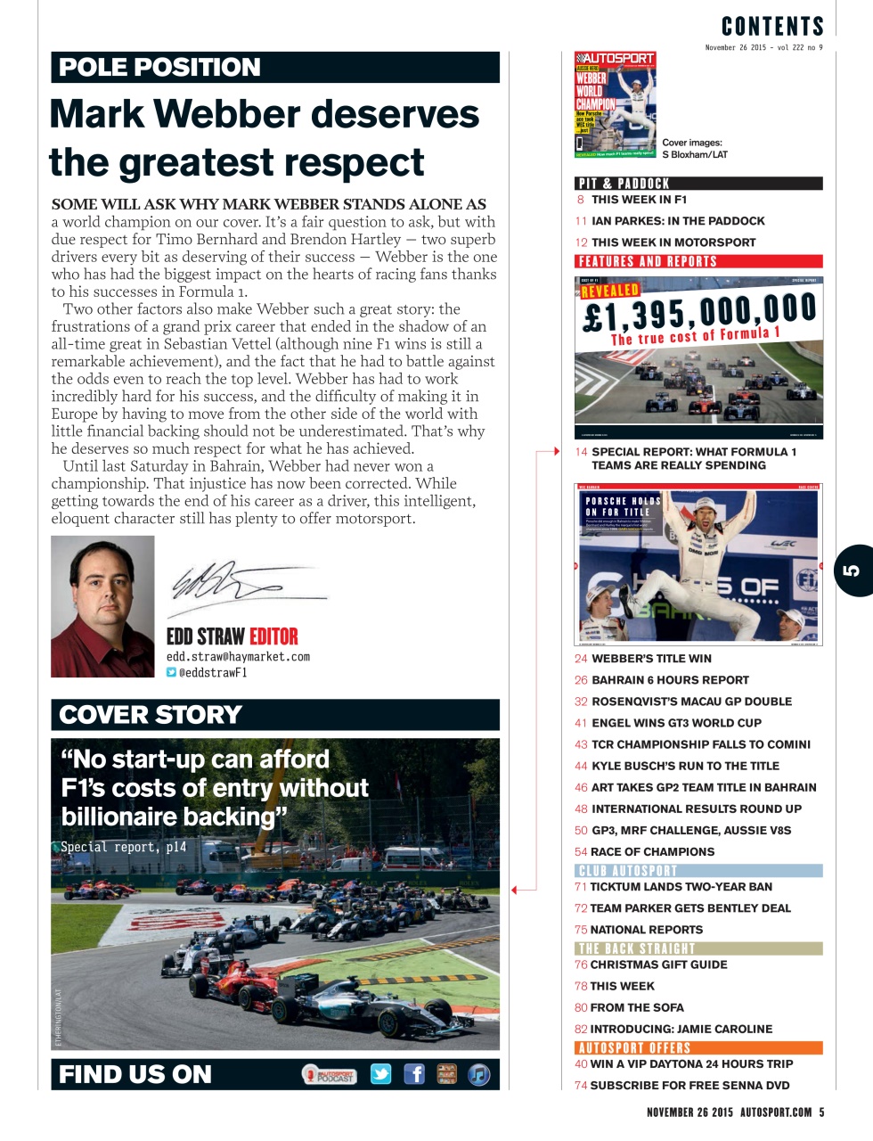 Autosport Preview Pages