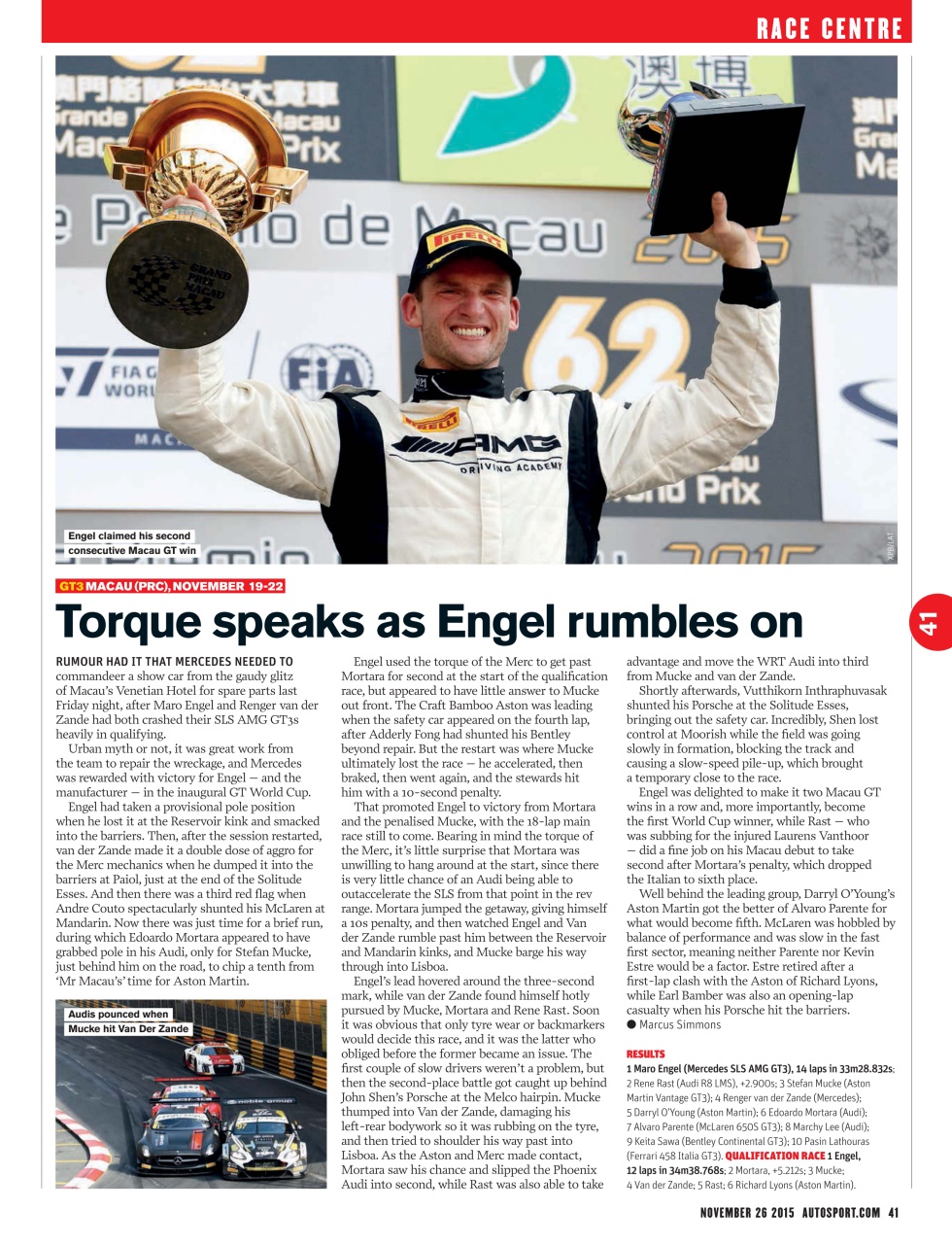 Autosport Preview Pages