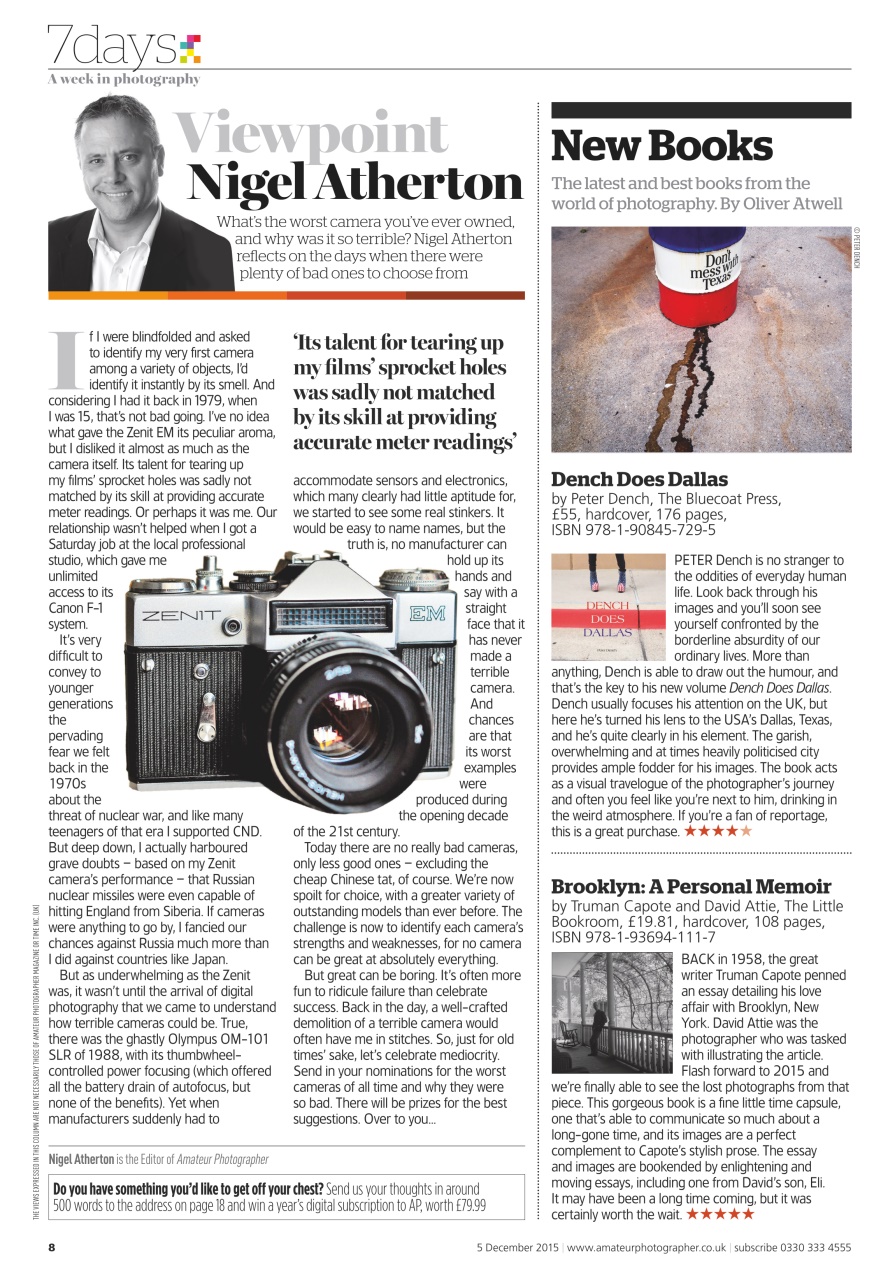 Amateur Photographer Preview Pages