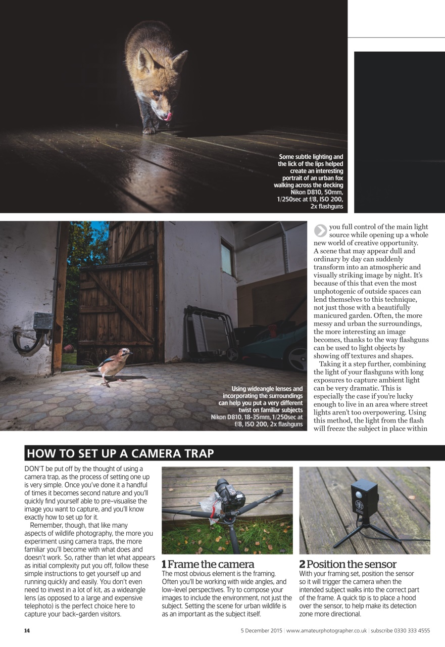 Amateur Photographer Preview Pages