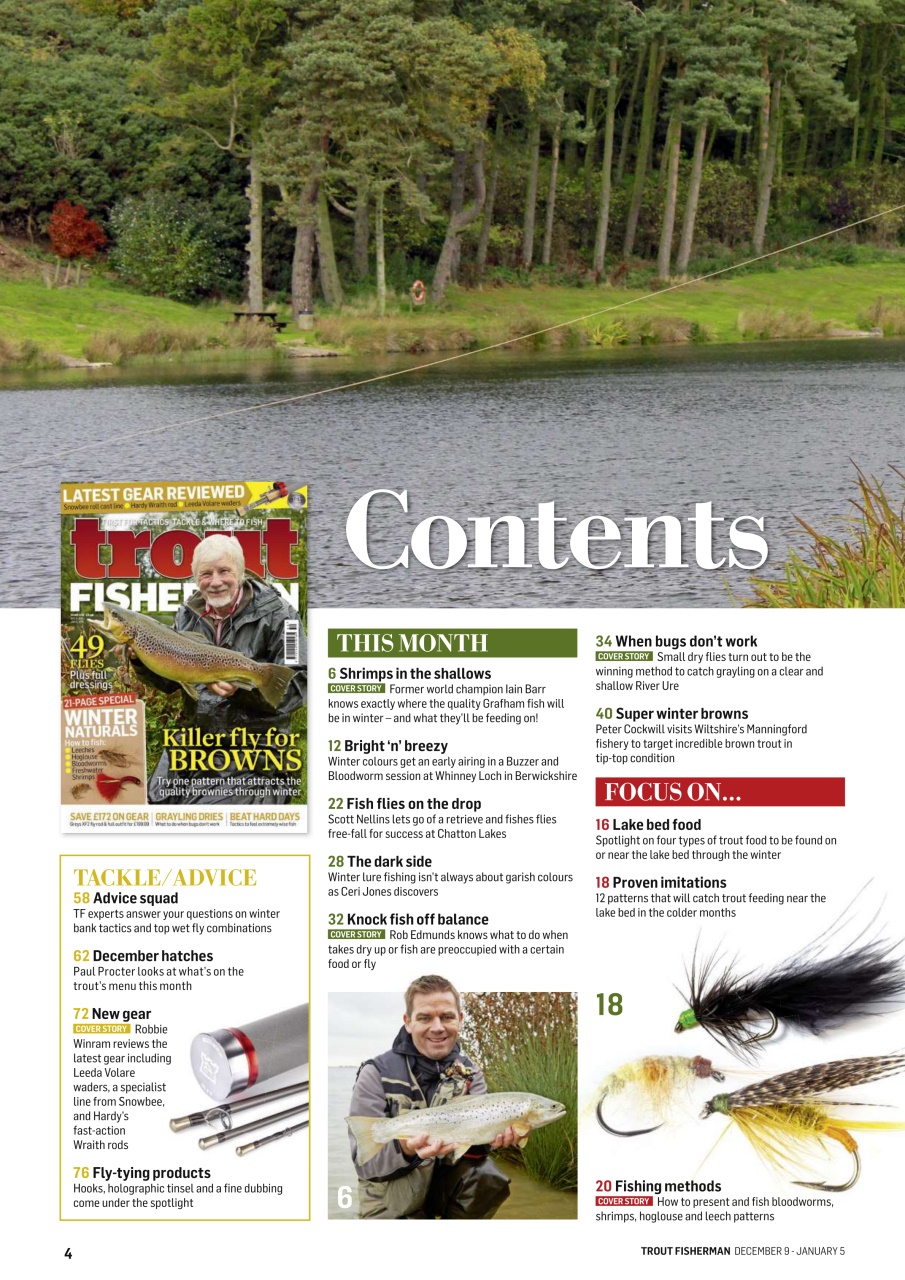 Trout Fisherman Preview Pages