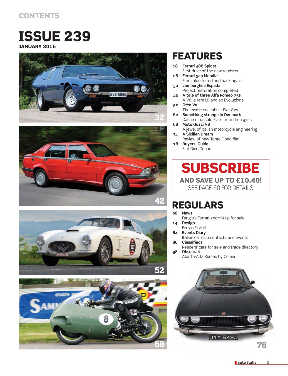 AutoItalia Magazine Preview Pages
