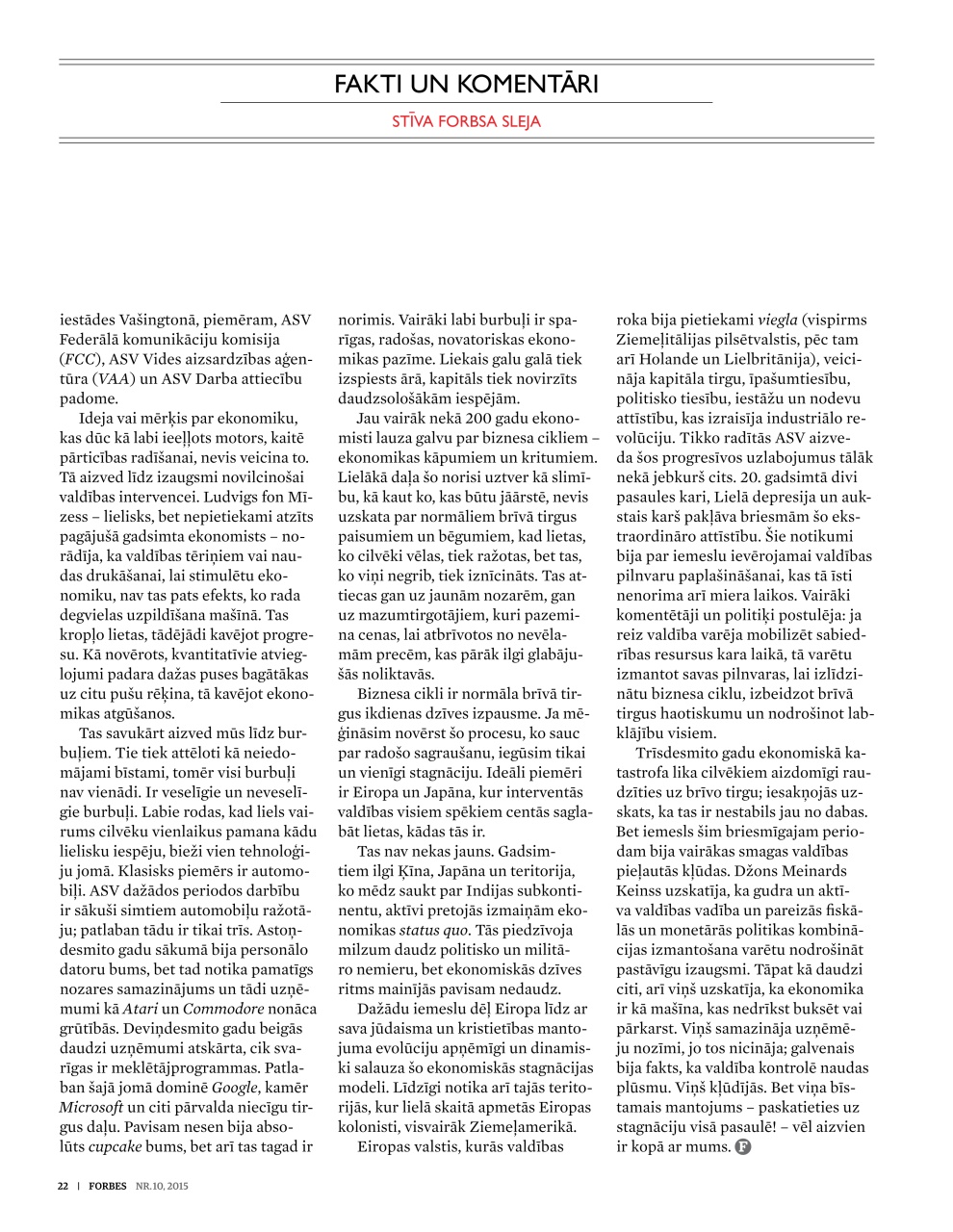 Forbes Latvia Preview Pages