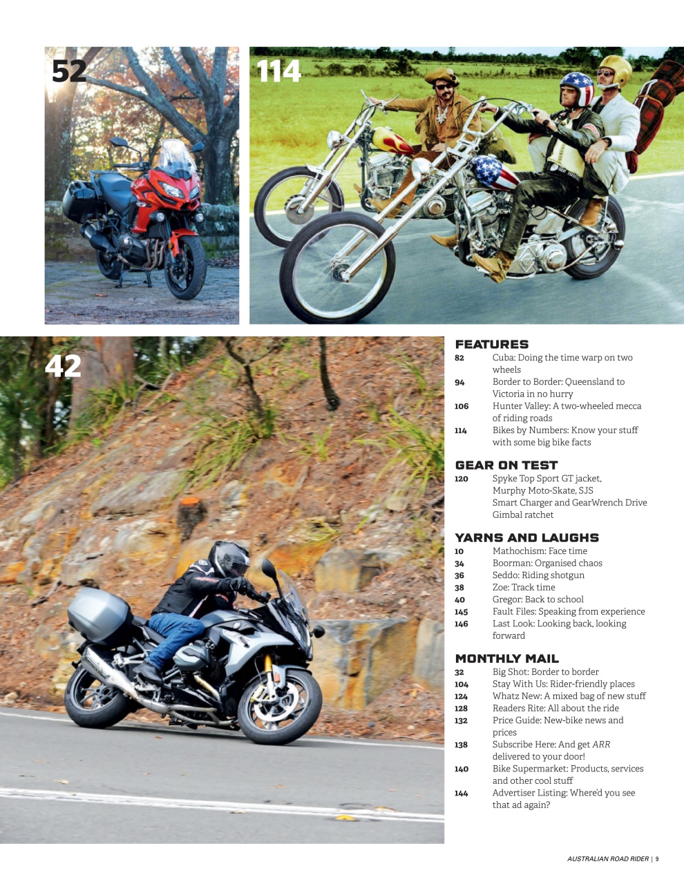 Australian Road Rider Preview Pages