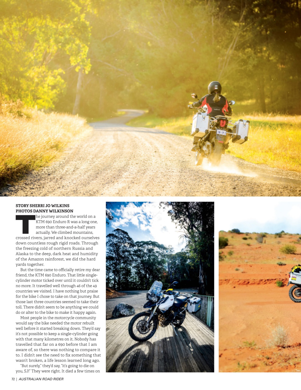 Australian Road Rider Preview Pages