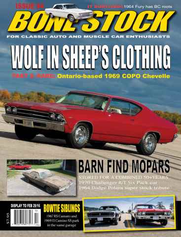Muscle Cars issue Fall 2015