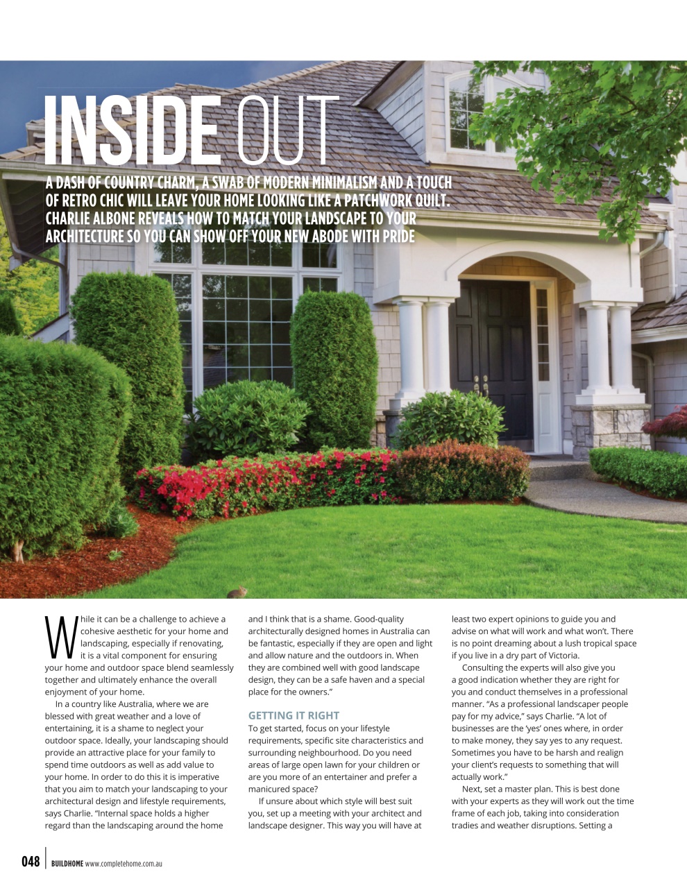 Build Home Victoria Preview Pages