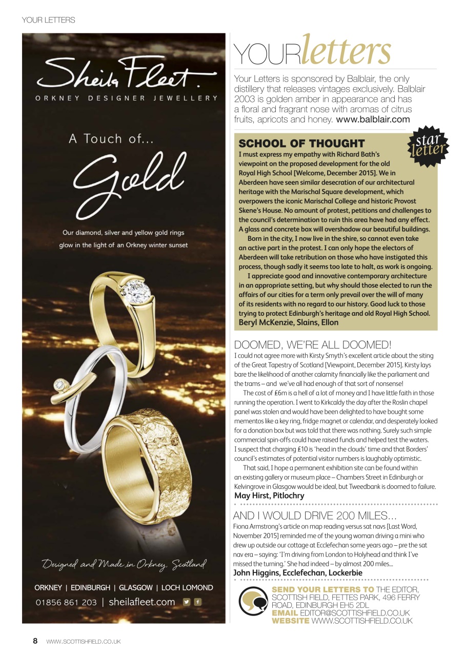 Scottish Field Preview Pages