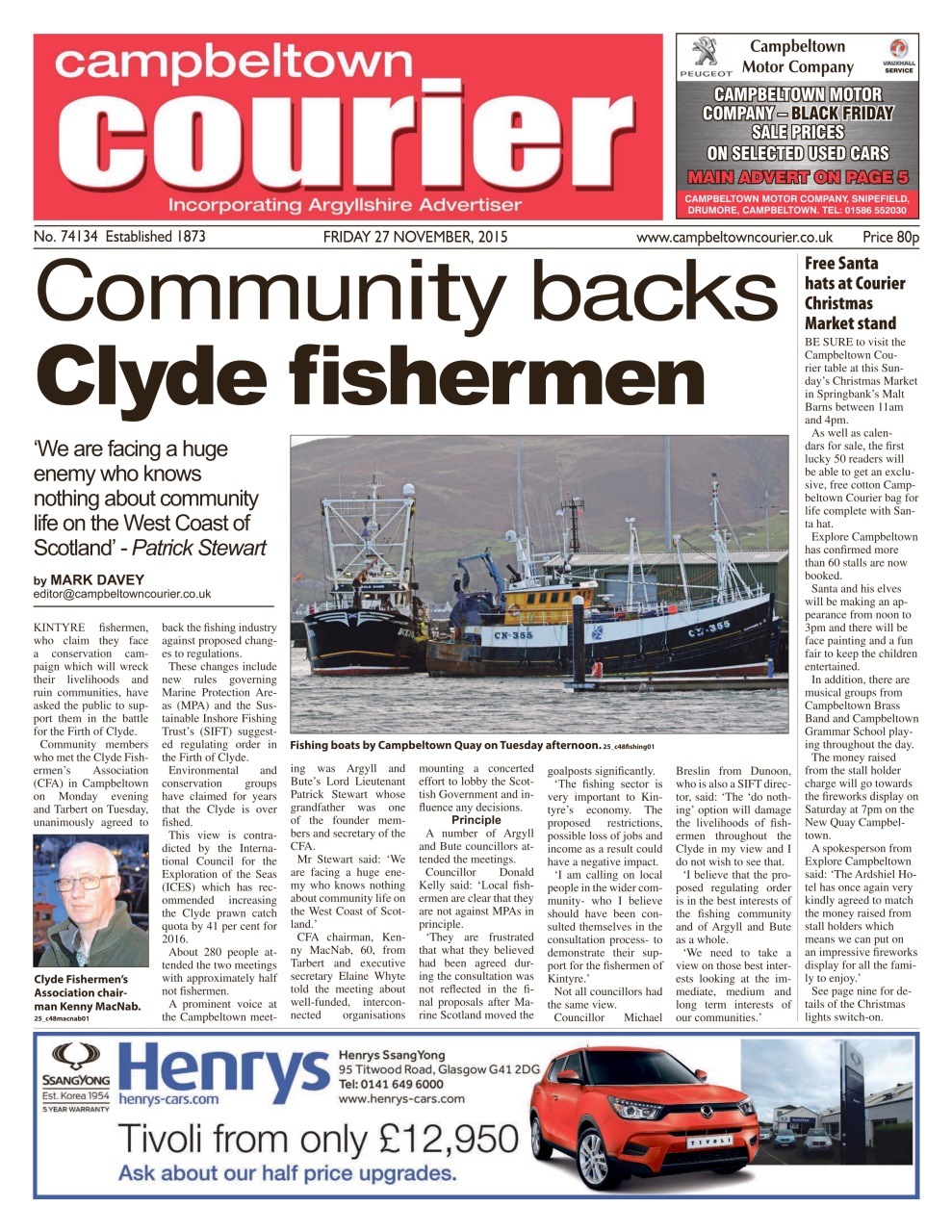 Campbeltown Courier Preview Pages