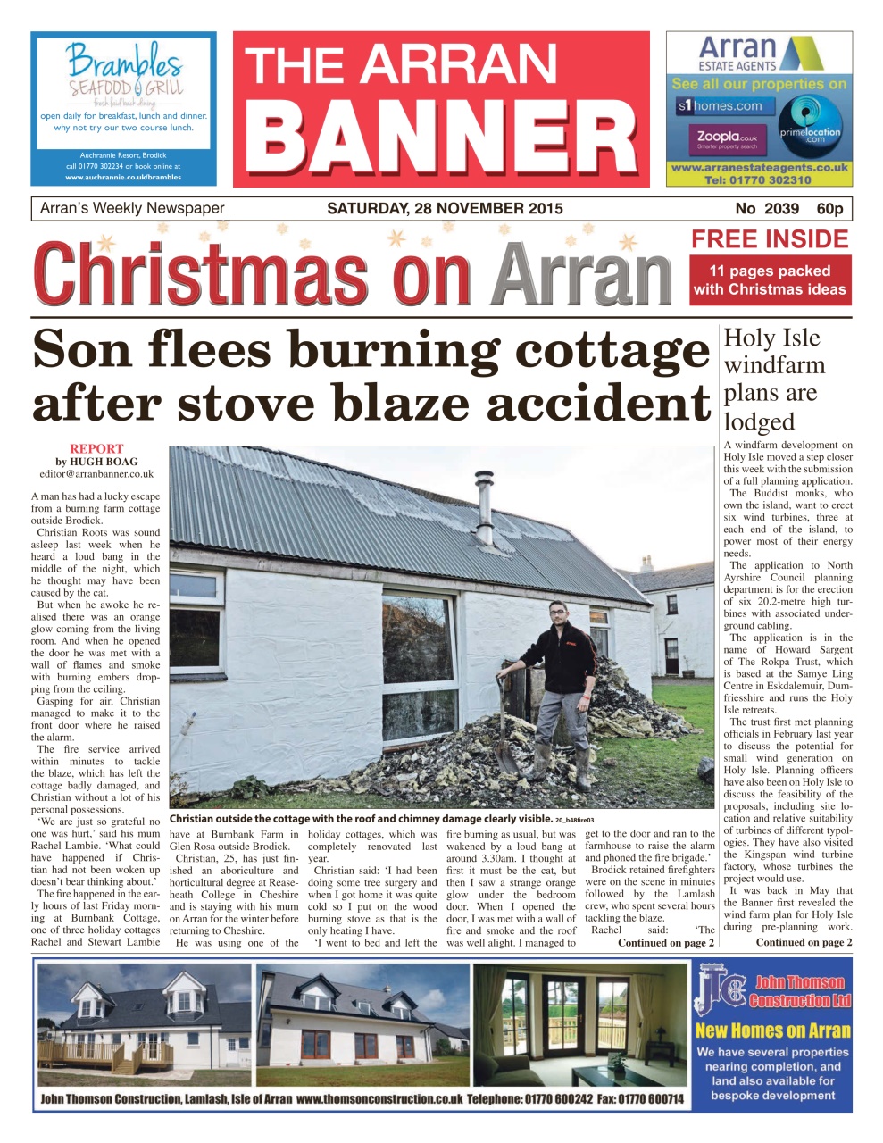Arran Banner Preview Pages