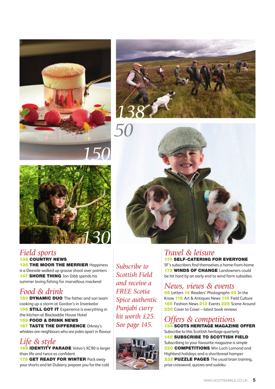 Scottish Field Preview Pages