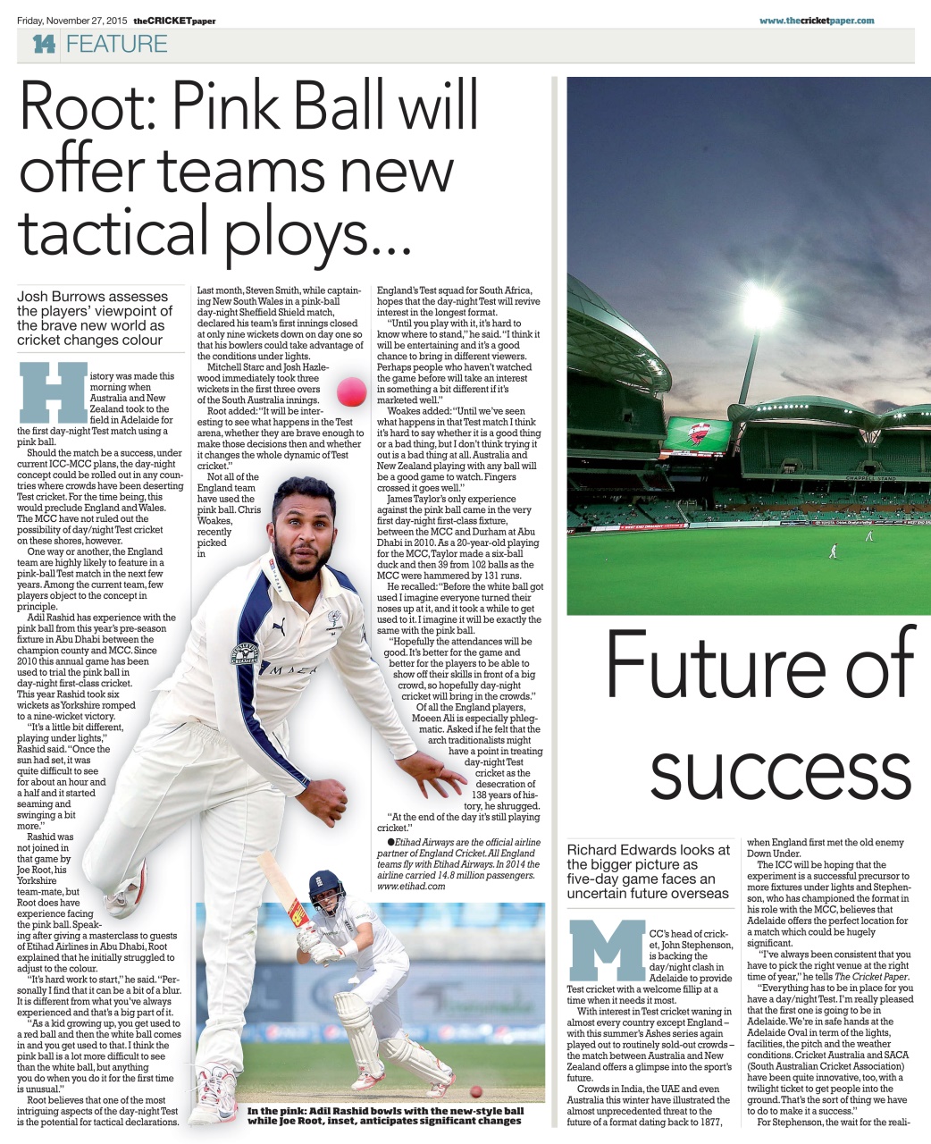 The Cricket Paper Preview Pages