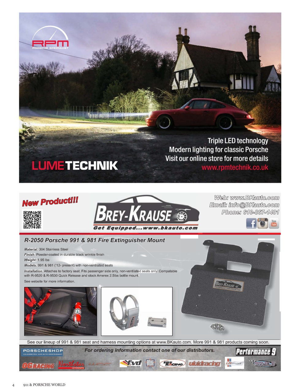 911 & Porsche World Preview Pages