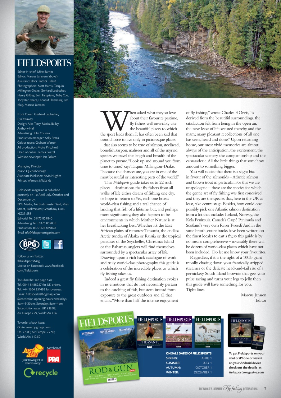 Fieldsports Journal Preview Pages