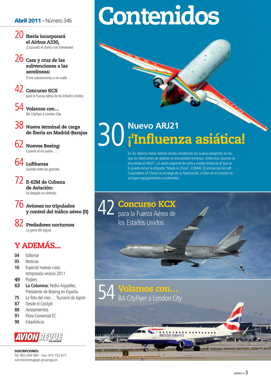 Avion Revue Internacional Preview Pages