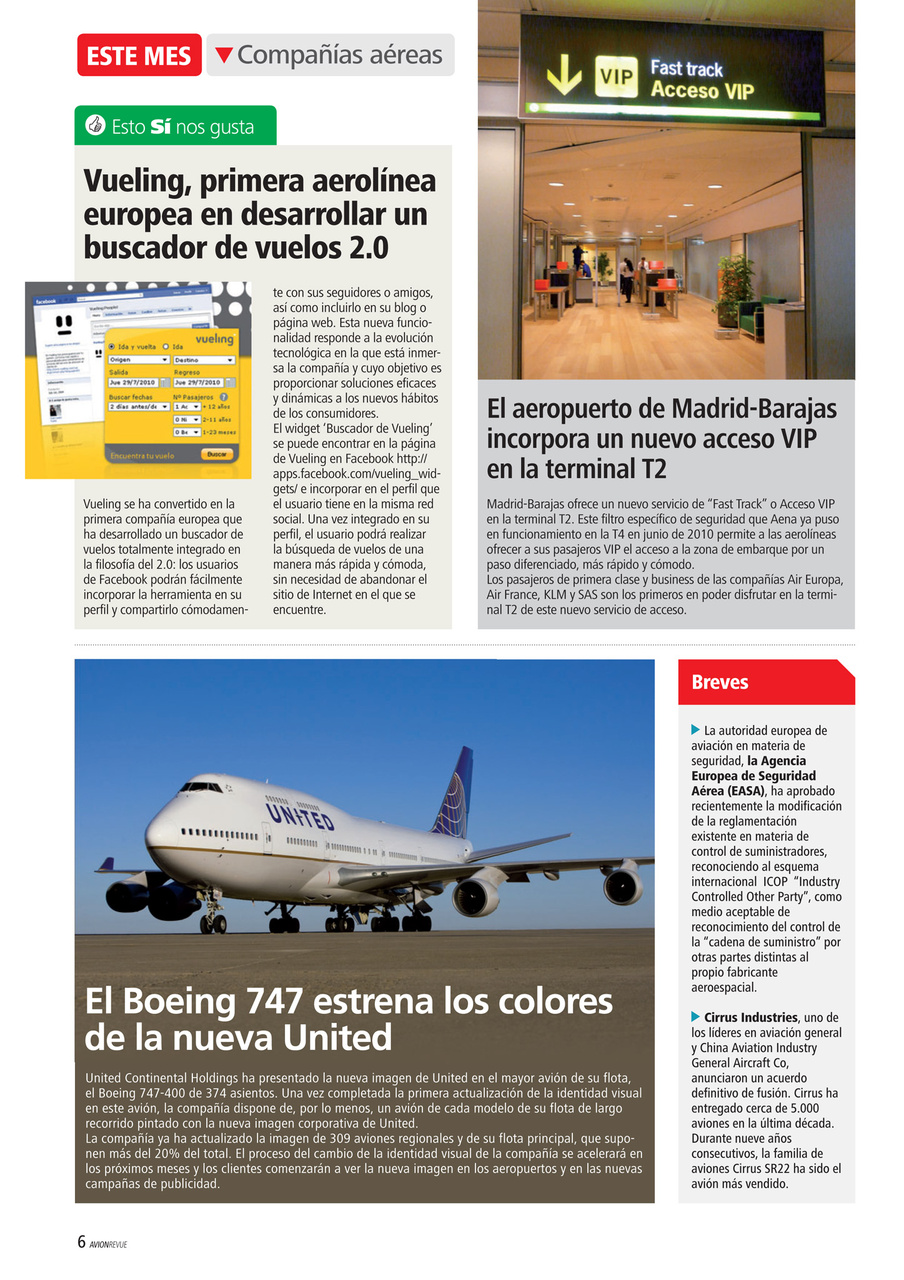 Avion Revue Internacional Preview Pages